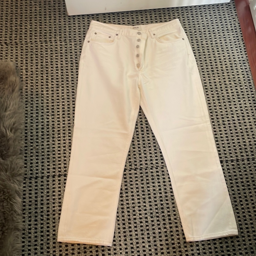 Agolde Jeans White/Cream